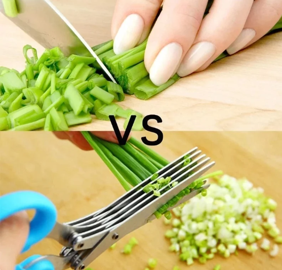 5 Layer Vegetable Scissor | Fruit & Vegetable Chopping Scissors